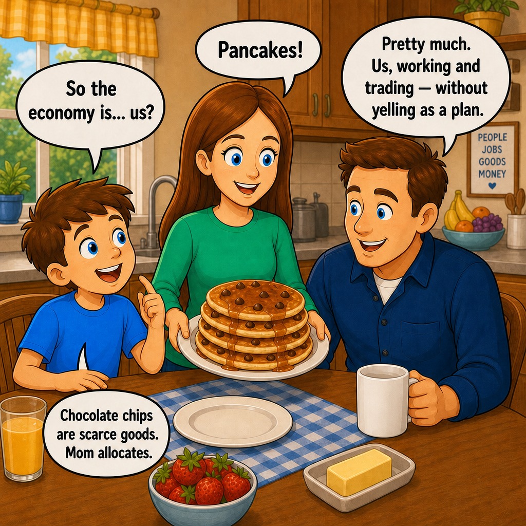 Sample page from What's the Economy?