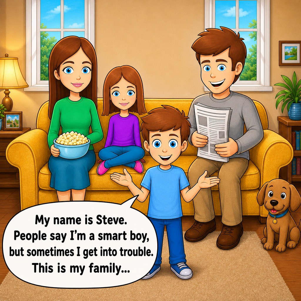 Sample page from Why Is Mommy Mad?