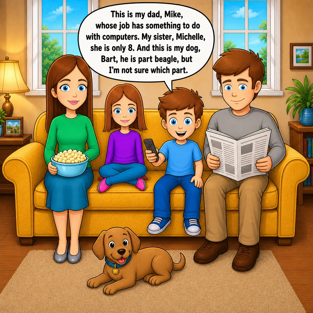 Sample page from Why Is Mommy Mad?
