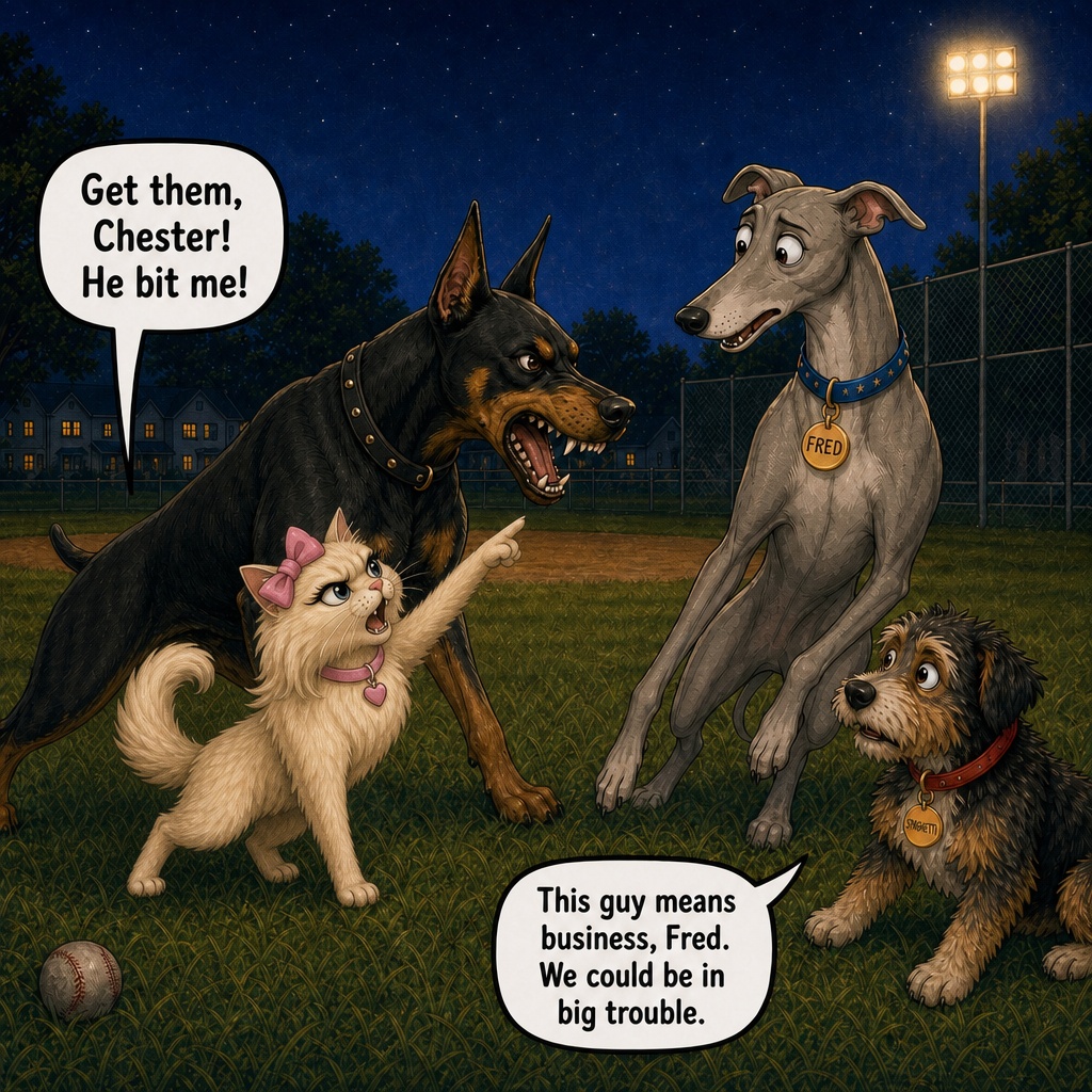 Sample page from Rich Dog, Poor Dog